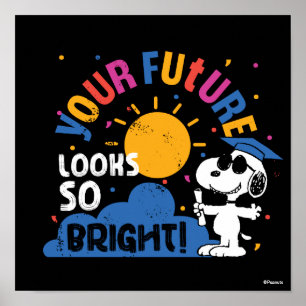 Pinda's Snoopy Je Toekomst Ziet Er Zo Helder Uit Poster