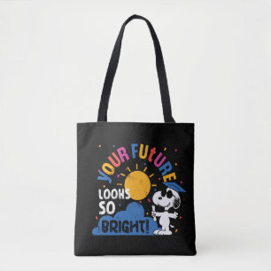 Pinda's Snoopy Je Toekomst Ziet Er Zo Helder Uit Tote Bag