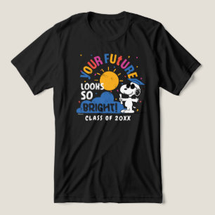 Pinda's Snoopy Je Toekomst Ziet Er Zo Helder Uit Tri-Blend Shirt