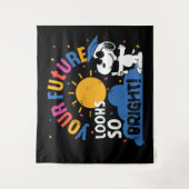 Pinda's Snoopy Je Toekomst Ziet Er Zo Helder Uit Wandkleed (Voorkant)