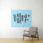 pinda's | Snoopy kerst en Charlie Brown Wandkleed (In Situ (horizontaal))