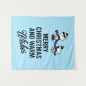 pinda's | Snoopy kerst en Charlie Brown Wandkleed (Voorkant (horizontaal))