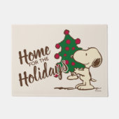 pinda's | Snoopy kerstboom Deurmat (Voorkant)