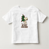 pinda's | Snoopy kerstboom Kinder Shirts (Voorkant)