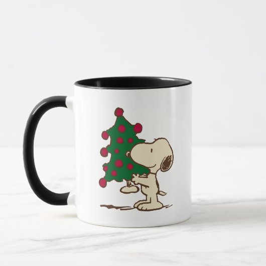 pinda's | Snoopy kerstboom Mok (Links)