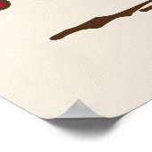 pinda's | Snoopy kerstboom Poster (Hoek)