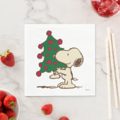 pinda's | Snoopy kerstboom Servet (Insitu)