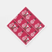 pinda's | Snoopy-kerstSweater Snowman Servet (Hoek)