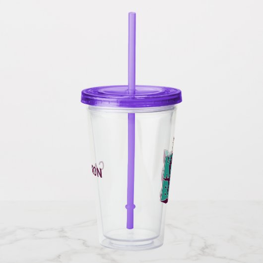 pinda's | Snoopy Kickback Acryl Drinkbeker (Rechts)