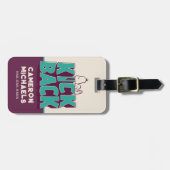 pinda's | Snoopy Kickback Bagagelabel (Voorkant horizontaal)