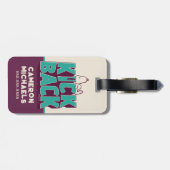 pinda's | Snoopy Kickback Bagagelabel (Achterkant horizontaal)