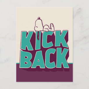 pinda's   Snoopy Kickback Briefkaart