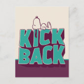 pinda's | Snoopy Kickback Briefkaart (Voorkant)