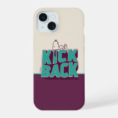 pinda's | Snoopy Kickback iPhone 15 Case (Achterkant)