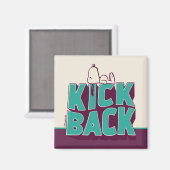 pinda's | Snoopy Kickback Magneet (Voorkant / Achterkant)