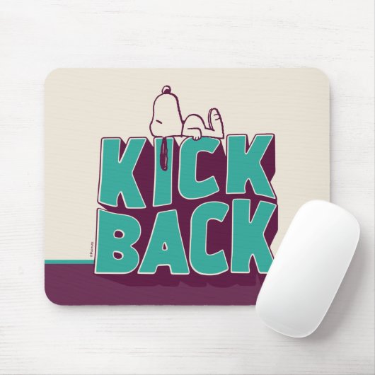 pinda's | Snoopy Kickback Muismat (Met muis)