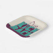 pinda's | Snoopy Kickback Papieren Bordje (Gebogen)