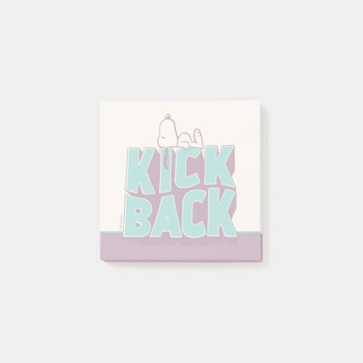 pinda's | Snoopy Kickback Post-it® Notes (Voorkant)