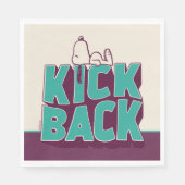 pinda's | Snoopy Kickback Servet (Voorkant)