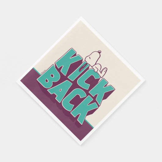 pinda's | Snoopy Kickback Servet (Hoek)