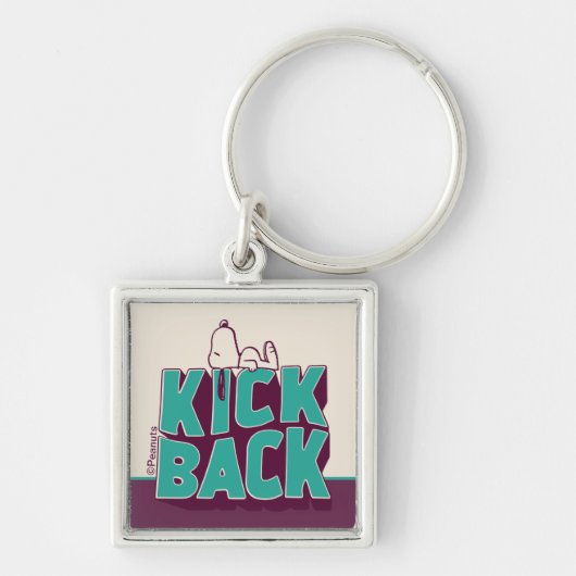 pinda's | Snoopy Kickback Sleutelhanger (Voorkant)