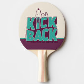 pinda's | Snoopy Kickback Tafeltennisbatje (Voorkant)
