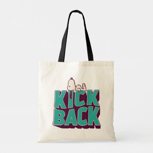 pinda's | Snoopy Kickback Tote Bag (Achterkant)