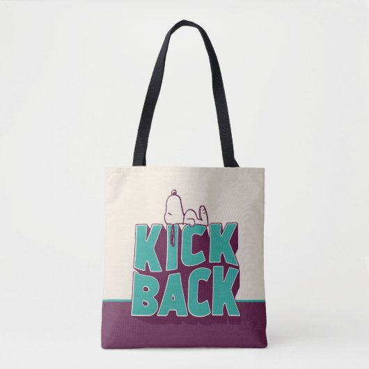 pinda's | Snoopy Kickback Tote Bag (Voorkant)