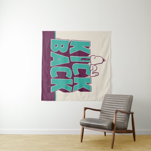 pinda's | Snoopy Kickback Wandkleed (In Situ (horizontaal))