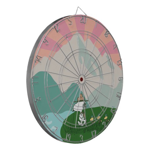 pinda's | Snoopy Leader of the Pack Dartbord (Voorkant Links)