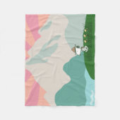 pinda's | Snoopy Leader of the Pack Fleece Deken (Voorkant)