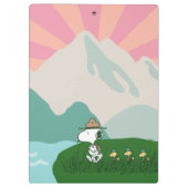 pinda's | Snoopy Leader of the Pack Klembord (Achterkant)