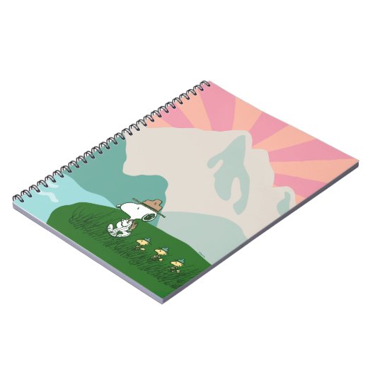 pinda's | Snoopy Leader of the Pack Notitieboek (Linkerzijde)