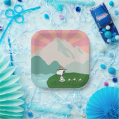 pinda's | Snoopy Leader of the Pack Papieren Bordje (Feest)