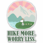 pinda's | Snoopy Leader of the Pack Sticker (Voorkant)