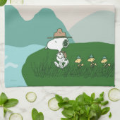 pinda's | Snoopy Leader of the Pack Theedoek (Gevouwen)