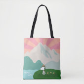 pinda's | Snoopy Leader of the Pack Tote Bag (Voorkant)