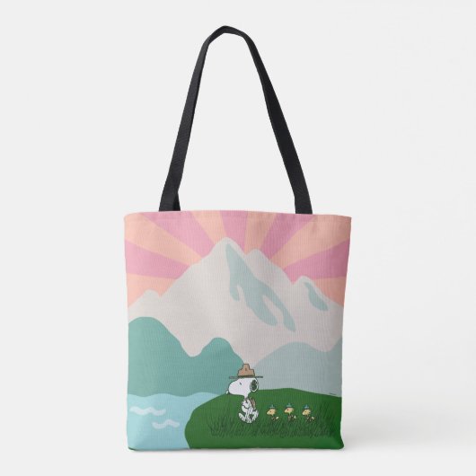 pinda's | Snoopy Leader of the Pack Tote Bag (Achterkant)