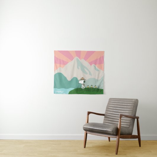 pinda's | Snoopy Leader of the Pack Wandkleed (In Situ (horizontaal))