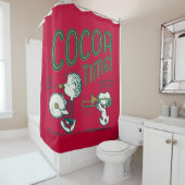 pinda's | Snoopy & Linus Cacaotijd Douchegordijn (In situ)