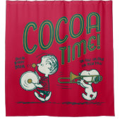 pinda's | Snoopy & Linus Cacaotijd Douchegordijn (Voorkant)