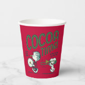 pinda's | Snoopy & Linus Cacaotijd Papieren Bekers (Voorkant)