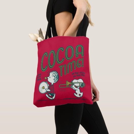 pinda's | Snoopy & Linus Cacaotijd Tote Bag (Dichtbij)