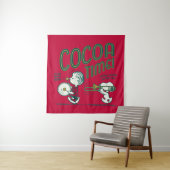 pinda's | Snoopy & Linus Cacaotijd Wandkleed (In situ)