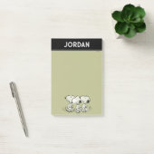 Pinda's | Snoopy loopt fier Post-it® Notes (Kantoor)