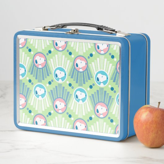 pinda's | Snoopy Mint Green Deco Dreams Patroon (In situ)