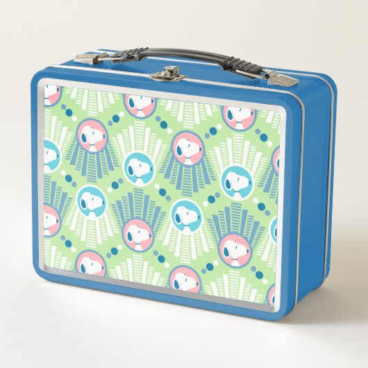 pinda's | Snoopy Mint Green Deco Dreams Patroon (Voorkant)