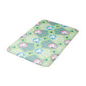 pinda's | Snoopy Mint Green Deco Dreams Patroon Badmat (Gekanteld)
