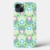 pinda's | Snoopy Mint Green Deco Dreams Patroon Case-Mate iPhone Case (Achterkant)