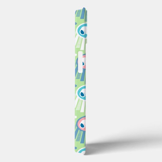 pinda's | Snoopy Mint Green Deco Dreams Patroon Case-Mate iPhone Case (Achterkant / Rechts)